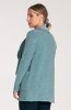 Figl M1043 miętowy sweter damski tył